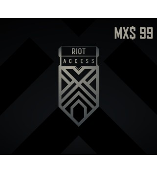Riot Access 99 MX$ Code Region: MEXICO Key 